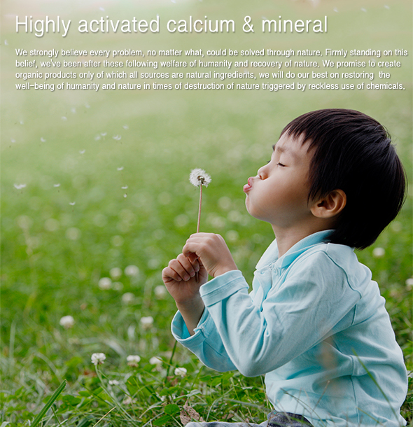 Highly activated calcium  & Mineral